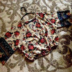 Kimono Style Peasant Blouse